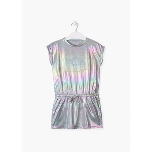 Iridescent Metallic Dress